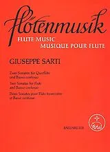 Giuseppe Sarti Notenblätter 2 Sonaten G-Dur und g-Moll für