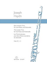 Franz Joseph Haydn Notenblätter Londoner Trios Hob.IV-1-4
