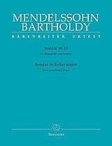 Felix Mendelssohn-Bartholdy Notenblätter Sonate Es-Dur