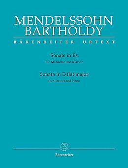 Felix Mendelssohn-Bartholdy Notenblätter Sonate Es-Dur