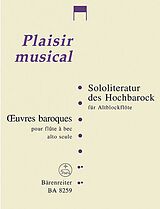  Notenblätter Sololiteratur des Hochbarock