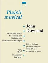 John Dowland Notenblätter Ausgwählte Werke