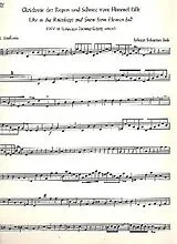 Johann Sebastian Bach Notenblätter Gleichwie der Regen und Schnee vom Himmel