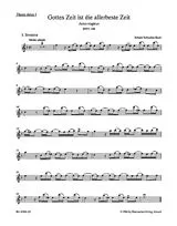 Johann Sebastian Bach Notenblätter Gottes Zeit ist die allerbeste Zeit