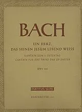 Johann Sebastian Bach Notenblätter Ein Herz das seinen Jesum lebend weiss