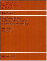 Franz Schubert Notenblätter 6 Menuette Band 2 (nos.4-6)