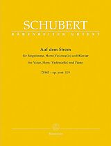 Franz Schubert Notenblätter Auf dem Strom D943