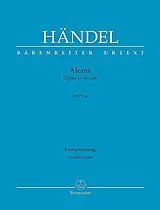 Georg Friedrich Händel Notenblätter Alcina HWV34