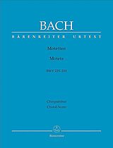 Johann Sebastian Bach Notenblätter Motetten BWV225-230
