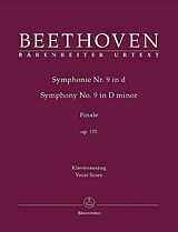 Ludwig van Beethoven Notenblätter Finale aus der Sinfonie d-Moll Nr.9