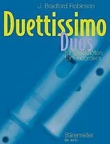 Bradford J. Robinson Notenblätter Duettissimo Duos für Alt- und