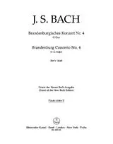 Johann Sebastian Bach Notenblätter Brandenburgisches Konzert G-Dur