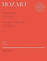 Wolfgang Amadeus Mozart Notenblätter Serenade Es-Dur KV375 à 6 für