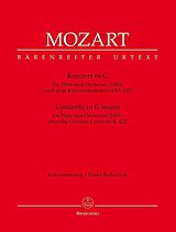 Wolfgang Amadeus Mozart Notenblätter Konzert G-Dur KV622 für Flöte und Orchester