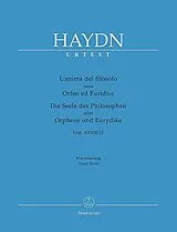 Franz Joseph Haydn Notenblätter Lanima del filosofo ossia Orfeo ed Euridice (Die Seele des Philosophen oder Orph