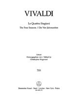 Antonio Vivaldi Notenblätter Die vier Jahreszeiten