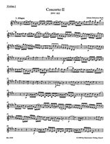 Johann Sebastian Bach Notenblätter Konzert E-Dur Nr.2 BWV1053
