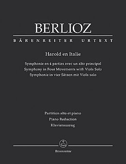 Hector Berlioz Notenblätter Harold en Italie