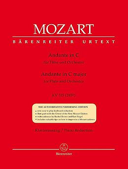 Wolfgang Amadeus Mozart Notenblätter Andante C-Dur KV315