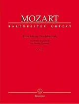 Wolfgang Amadeus Mozart Notenblätter Eine kleine Nachtmusik KV525