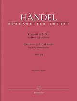 Georg Friedrich Händel Notenblätter Konzert B-Dur HWV294