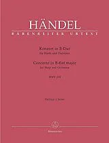 Georg Friedrich Händel Notenblätter Konzert B-Dur HWV294