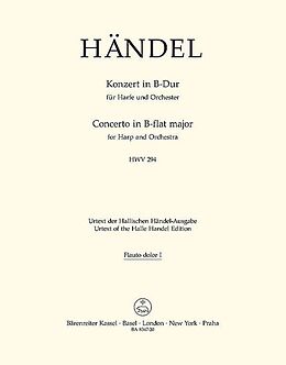 Georg Friedrich Händel Notenblätter Konzert B-Dur HWV294