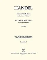 Georg Friedrich Händel Notenblätter Konzert B-Dur HWV294