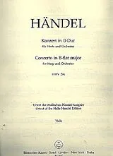 Georg Friedrich Händel Notenblätter Konzert B-Dur HWV294