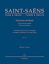 Camille Saint-Saens Notenblätter Weihnachtsoratorium op.12