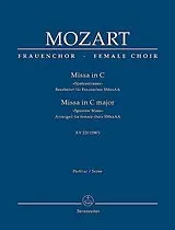 Wolfgang Amadeus Mozart Notenblätter Messe C-Dur KV220 (KV196b)