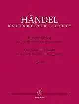 Georg Friedrich Händel Notenblätter Triosonate F-Dur HWV405