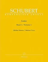 Franz Schubert Notenblätter Lieder Band 1