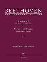 Ludwig van Beethoven Notenblätter Konzert D-Dur op.61
