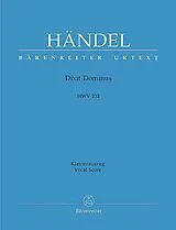 Georg Friedrich Händel Notenblätter Dixit Dominus HWV232