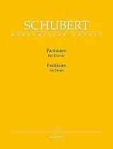 Franz Schubert Notenblätter Fantasien