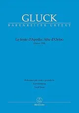 Christoph Willibald Gluck Notenblätter Atto dOrfeo (aus Le feste dApollo, Parma Fassung von 1769)