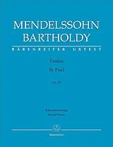 Felix Mendelssohn-Bartholdy Notenblätter Paulus op.36