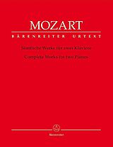 Wolfgang Amadeus Mozart Notenblätter Sämtliche Werke