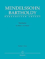 Felix Mendelssohn-Bartholdy Notenblätter Nocturno