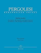 Giovanni Battista Pergolesi Notenblätter Stabat mater