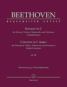 Ludwig van Beethoven Notenblätter Konzert C-Dur op.56 für Violine, Violoncello, Klavier und Orchester