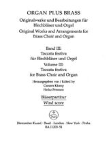 Carsten Klomp Notenblätter Toccata festiva für Orgel und Blechbläser