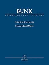 Gerard Bunk Notenblätter Geistliche Chormusik für gem Chor