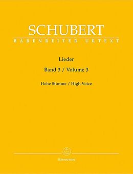 Franz Schubert Notenblätter Lieder Band 3 (op.80-98)