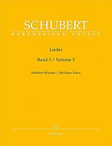 Franz Schubert Notenblätter Lieder Band 3 (op.80-98)