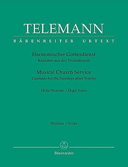 Georg Philipp Telemann Notenblätter Harmonischer Gottesdienst