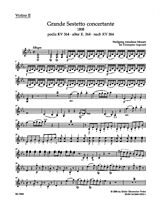 Wolfgang Amadeus Mozart Notenblätter Grande sestetto concertante nach der Sinfonia concertante KV364