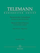 Georg Philipp Telemann Notenblätter Harmonischer Gottesdienst (Osterfestkreis)