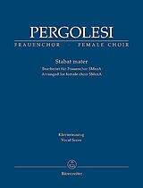 Giovanni Battista Pergolesi Notenblätter Stabat mater für Soli, Frauenchor